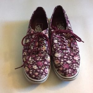 Floral Vans